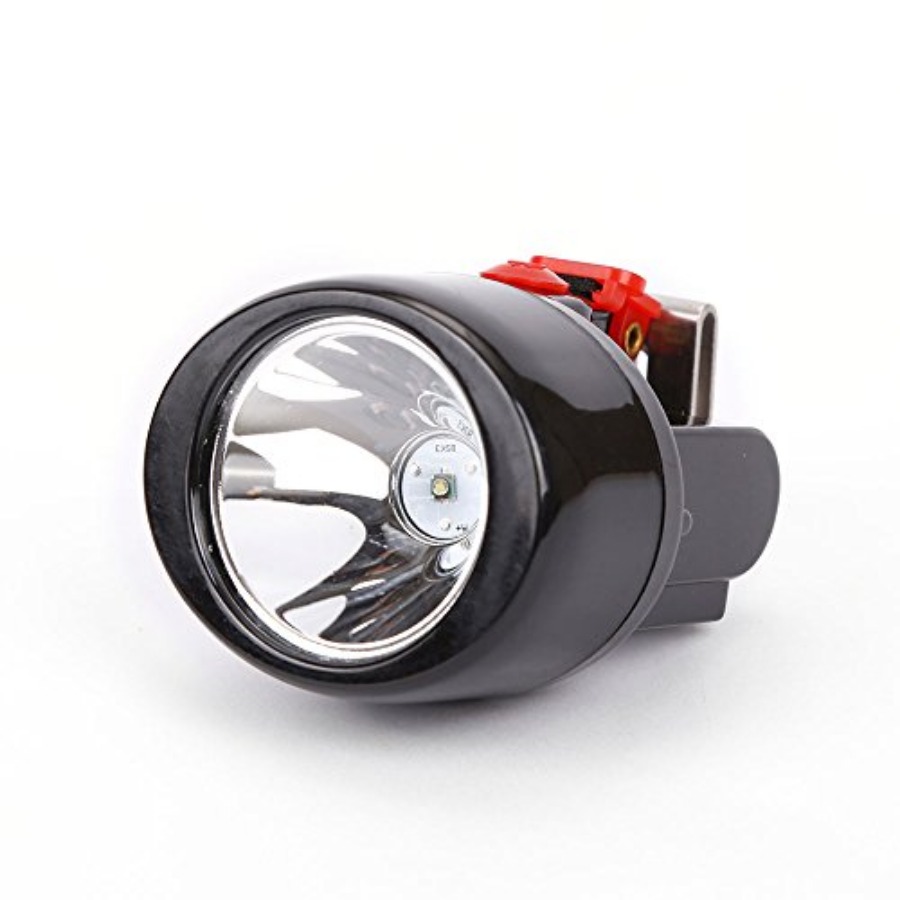 Headlamp - ไฟฉายคาดศีรษะ LED แบบชาร์จได้ สำหรับงานเหมือง กันน้ำและป้องกันการระเบิด ใช้กับหมวกนิรภัย