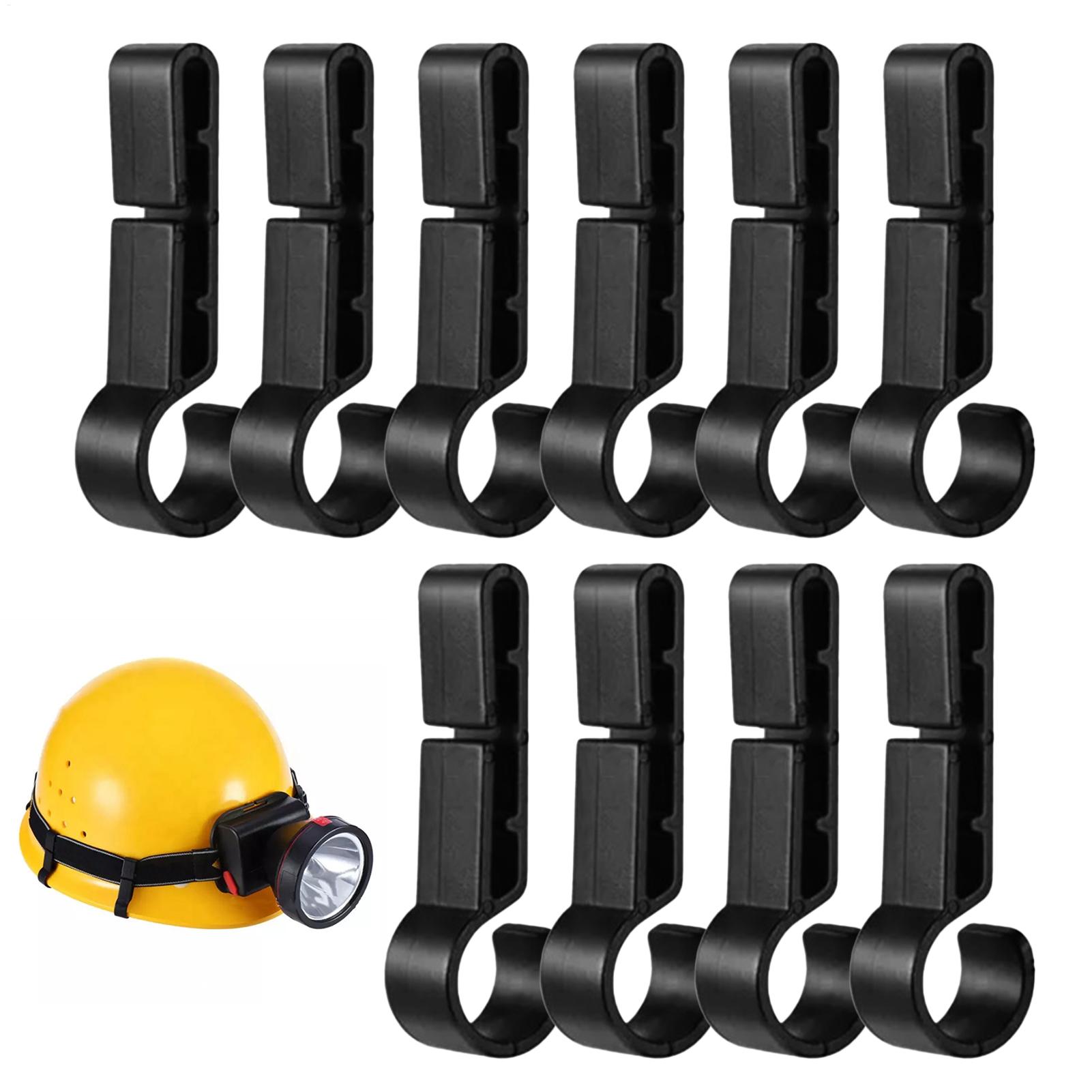 Headlamp - คลิปหนีบไฟฉายสำหรับหมวกนิรภัย, คลิปหนีบหมวกพลาสติก, ที่ยึดไฟฉายกันลื่น, อุปกรณ์เสริมหมวกนิรภัย, อุปกรณ์ก่อสร้าง