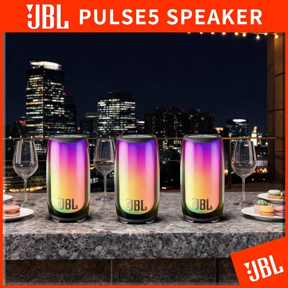 Outdoor Camping Show - ลำโพงบลูทูธ JBL PLUSE5 พร้อมไฟ LED สำหรับใช้งานกลางแจ้ง