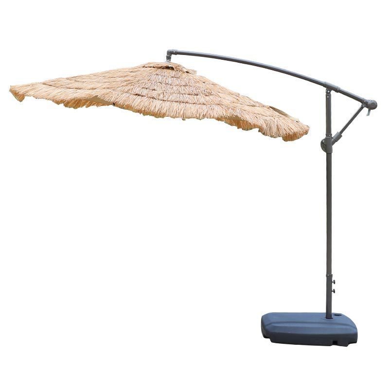 Outdoor Camping Umbrella - ร่มกันแดดกลางแจ้ง ร่มหญ้ามะอ้าว ร่มกันแดดจำลองสไตล์อินเทอร์เน็ตเซเลบริตี้ ร่มสำหรับตั้งแคมป์กลางแจ้ง