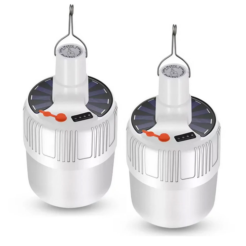 Outdoor Camping Light Ideas - ไฟโซลาร์เซลล์ USB LED สำหรับใช้งานกลางแจ้ง กันน้ำ ชาร์จไฟได้