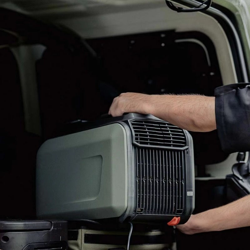 Outdoor Camping Air Conditioner - เครื่องปรับอากาศเคลื่อนที่แบบอินเวอร์เตอร์สำหรับเต็นท์ รถพกพา แคมป์ปิ้งกลางแจ้ง 12v พร้อมระบบทำความเย็นและทำความร้อน