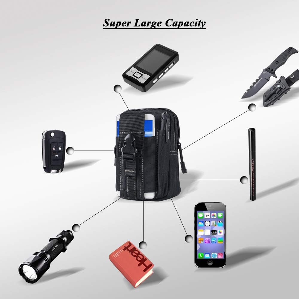 กระเป๋าคาดเอวแบบยุทธวิธี Molle - Outdoor Camping Backpack บทวิจารณ์และราคา