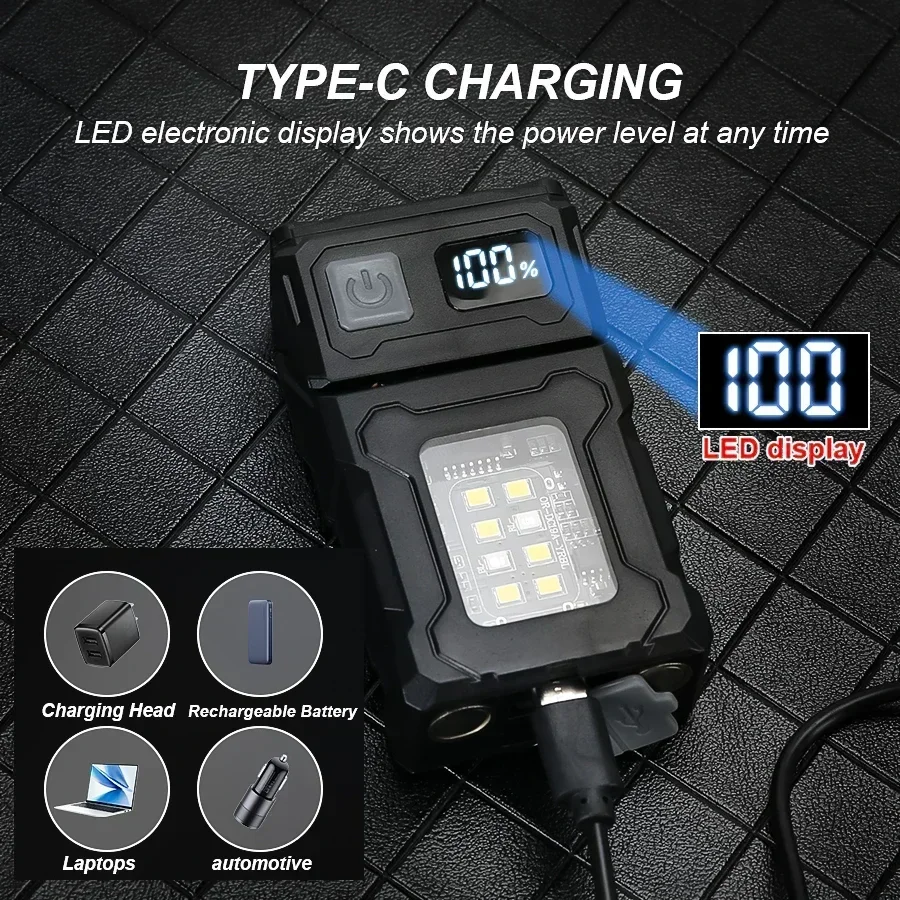 ไฟฉาย LED แบบชาร์จไฟได้ผ่านพอร - Outdoor Camping Lantern บทวิจารณ์และราคา