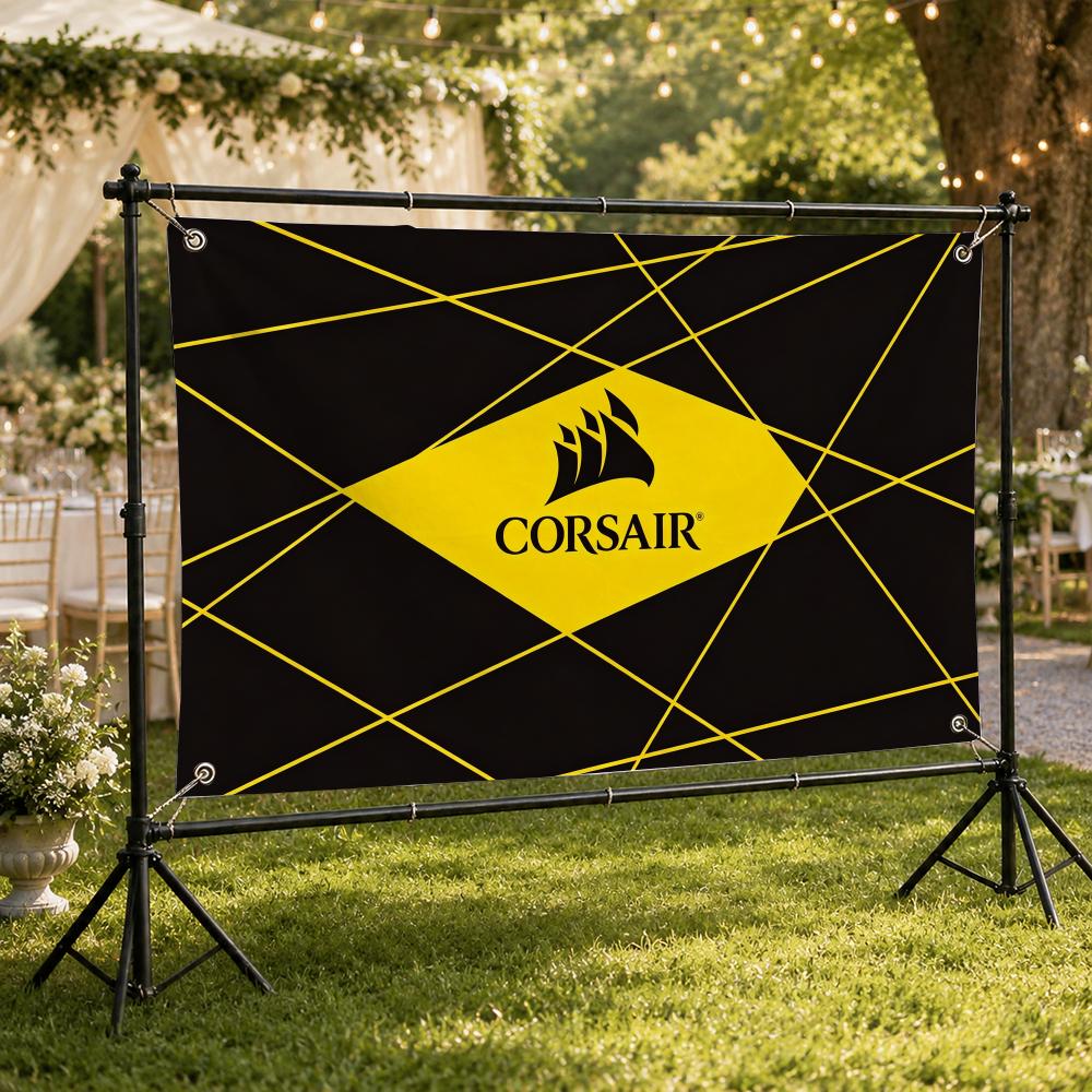 ธงตกแต่งแบรนด์เกมมิ่ง C-Corsai - Outdoor Camping Gear Brands บทวิจารณ์และราคา