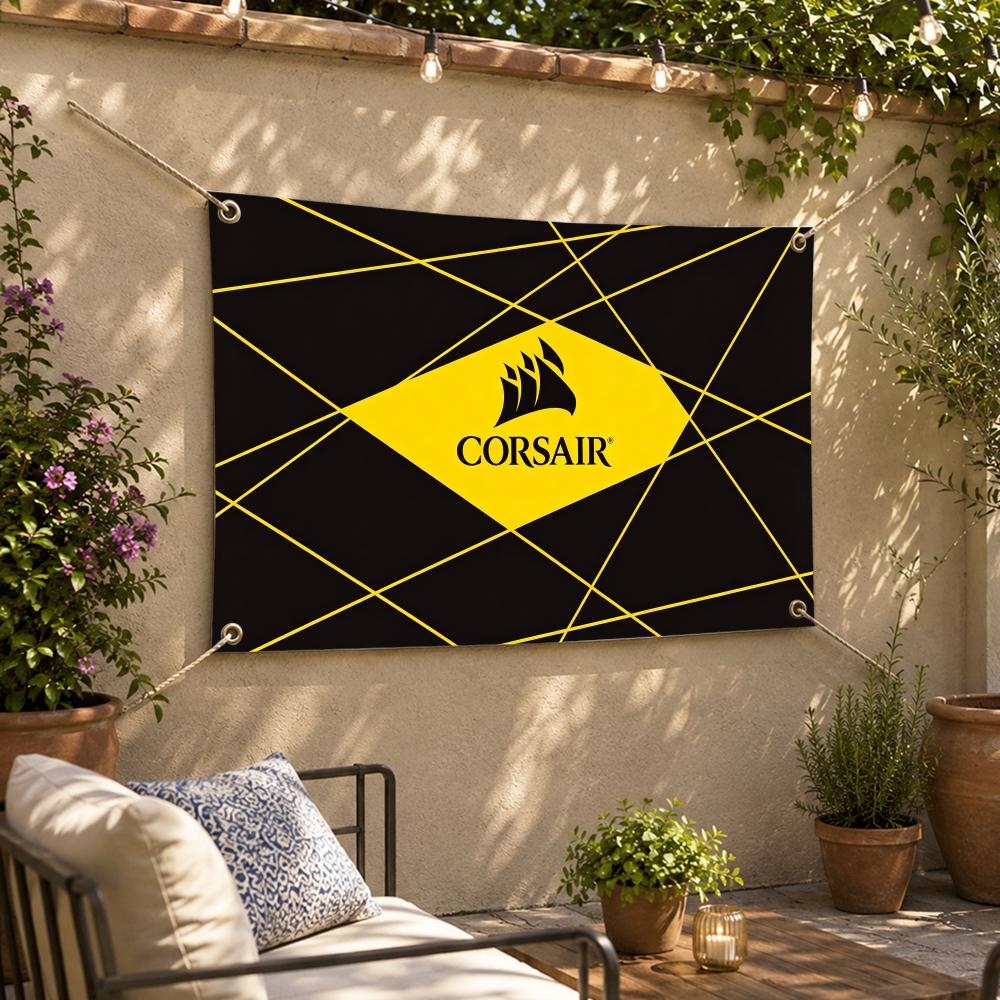 ธงตกแต่งแบรนด์เกมมิ่ง C-Corsai - Outdoor Camping Gear Brands บทวิจารณ์และราคา