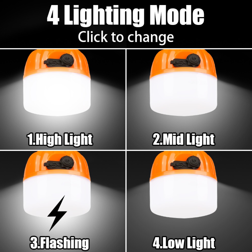 โคมไฟตั้งแคมป์ขนาดเล็กแบบพกพา  - Outdoor Camping Lantern บทวิจารณ์และราคา