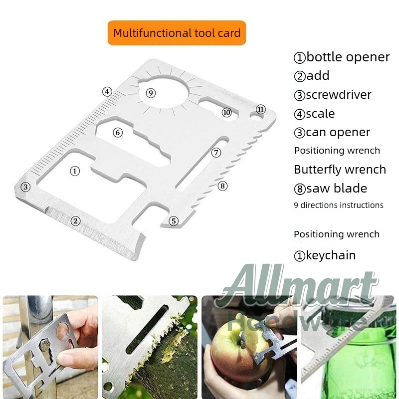 กล่องเครื่องมือเอาตัวรอด EDC อ - Outdoor Camping Kit บทวิจารณ์และราคา