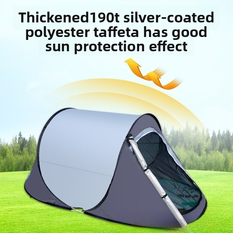 เต็นท์เรือพับได้แบบโยนด้วยมือ  - Outdoor Camping Automatic Quick Opening Tent บทวิจารณ์และราคา