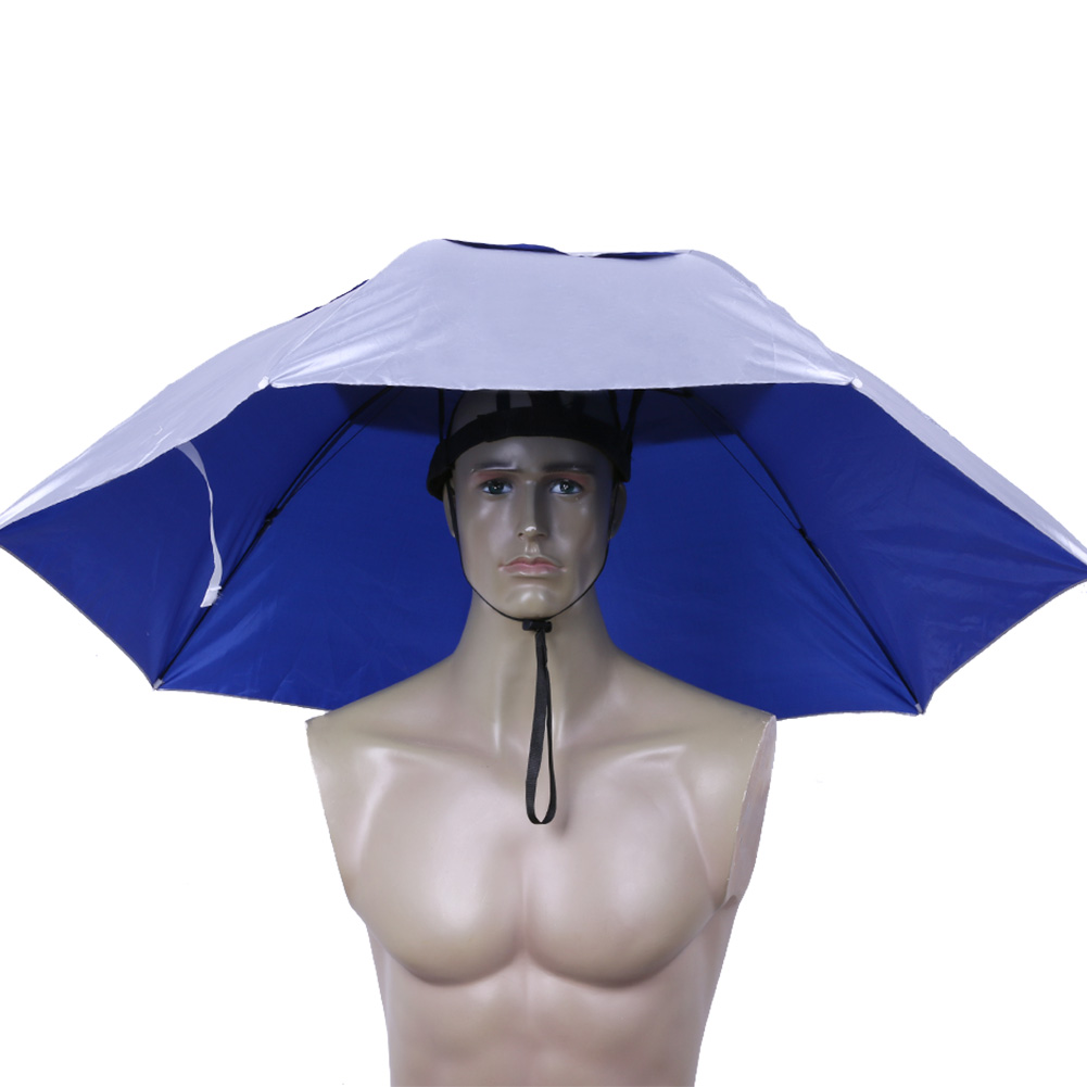หมวกกันแดดแบบพับได้ หมวกกันฝน  - Outdoor Camping Umbrella บทวิจารณ์และราคา