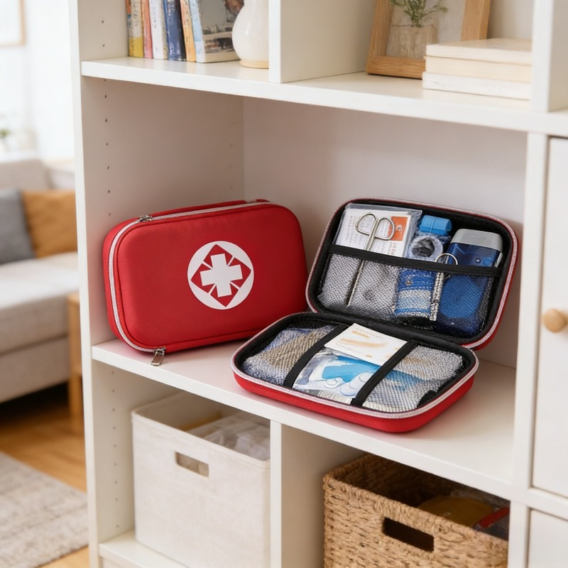 กระเป๋าชุดปฐมพยาบาลแบบพกพากันน - Outdoor Camping Kit บทวิจารณ์และราคา