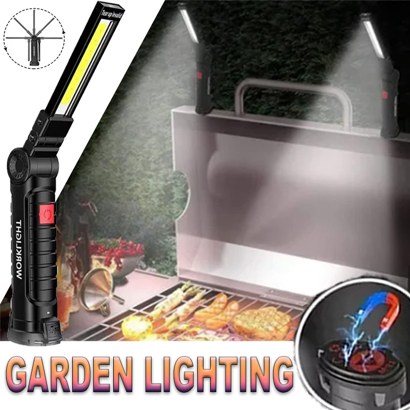 ไฟฉาย LED แบบพกพาพร้อมตะขอแม่เ - Outdoor Camping Lantern บทวิจารณ์และราคา