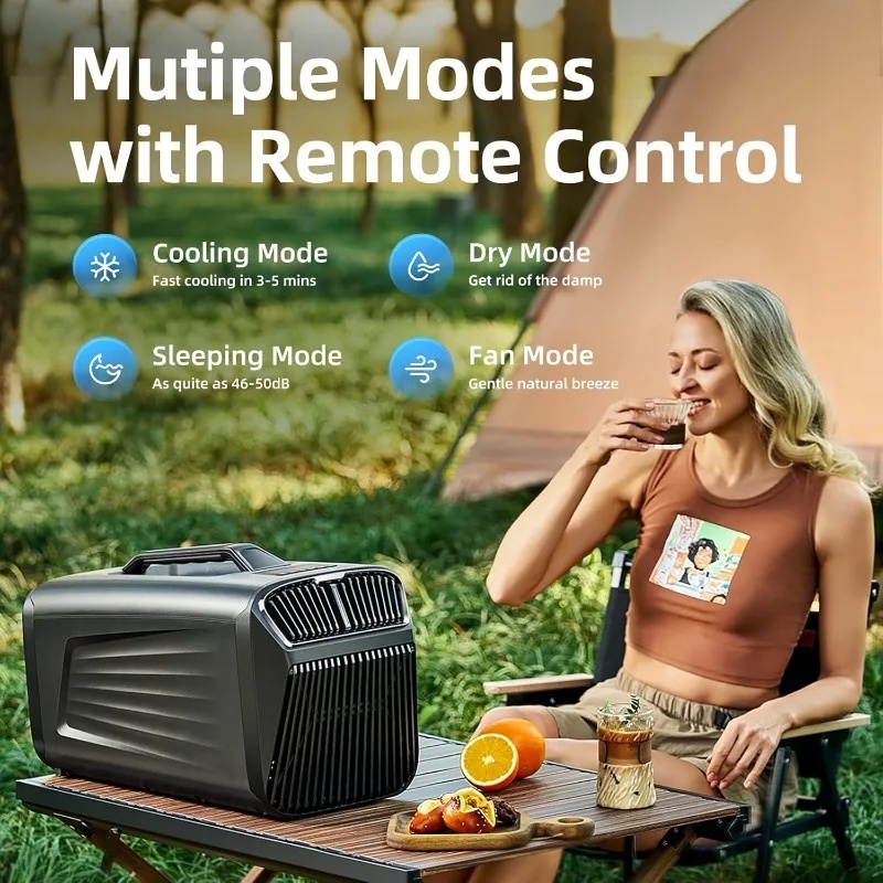 เครื่องปรับอากาศแบบพกพา 5200BT - Outdoor Camping Air Conditioner บทวิจารณ์และราคา