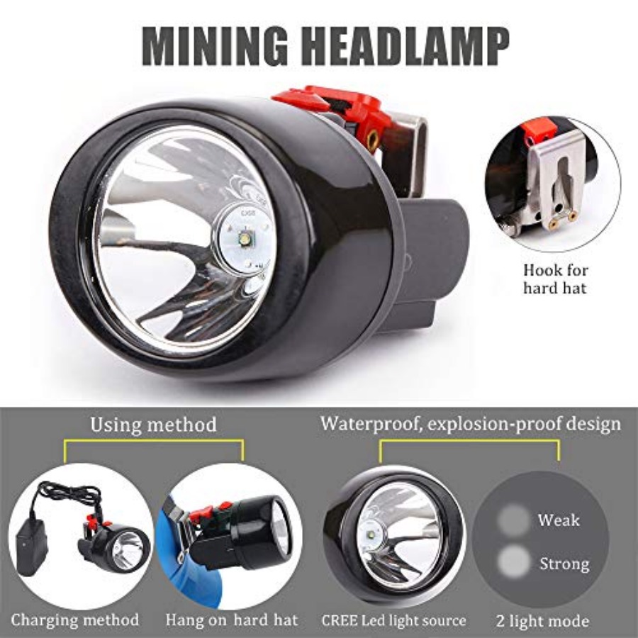 ไฟฉายคาดศีรษะ LED แบบชาร์จได้  - Headlamp บทวิจารณ์และราคา