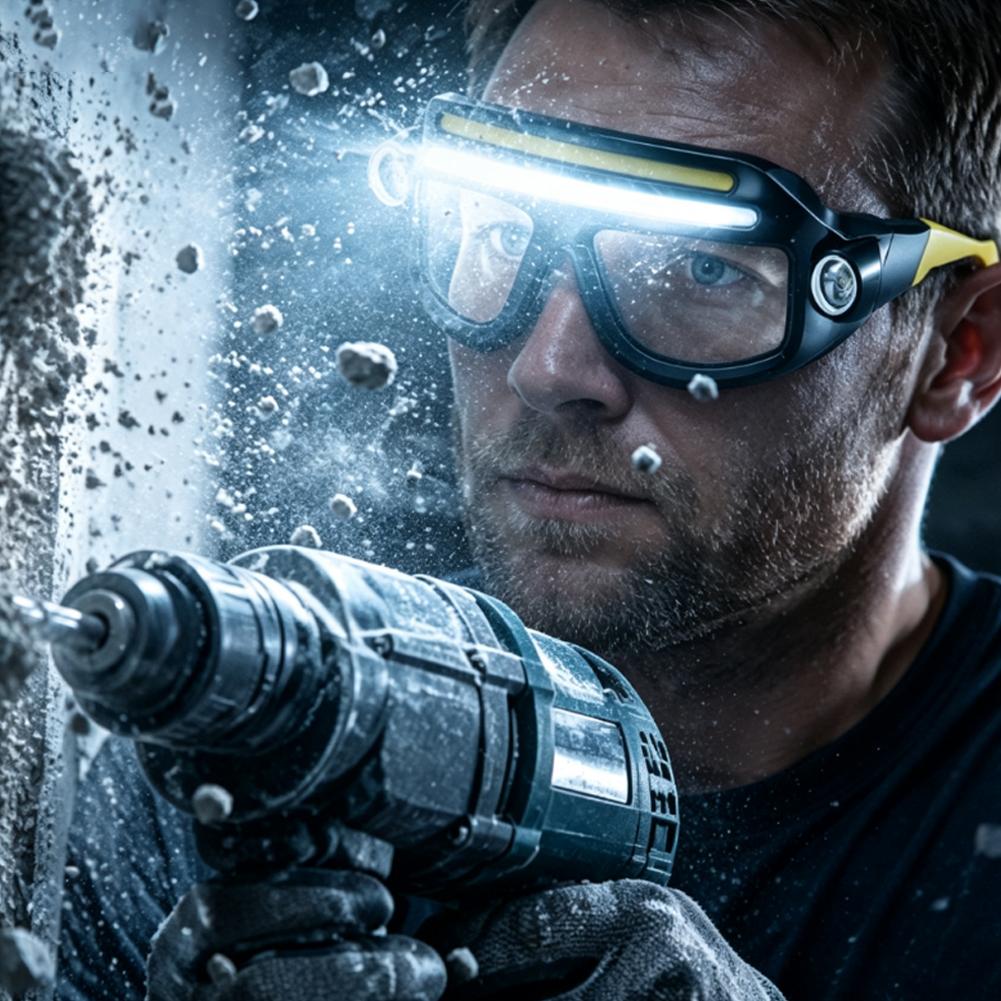 ไฟฉายคาดศีรษะ XTE แบบแว่นตา ชา - Headlamp บทวิจารณ์และราคา