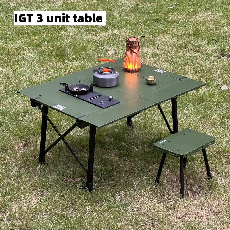 โต๊ะปิคนิค IGT สำหรับบาร์บีคิว - Outdoor Camping Bbq บทวิจารณ์และราคา