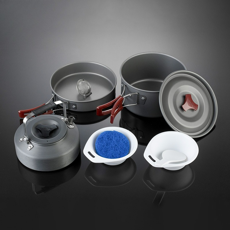 ชุดเตาแก๊สพกพาแบบแยกส่วน สำหรั - Outdoor Camping Kit บทวิจารณ์และราคา
