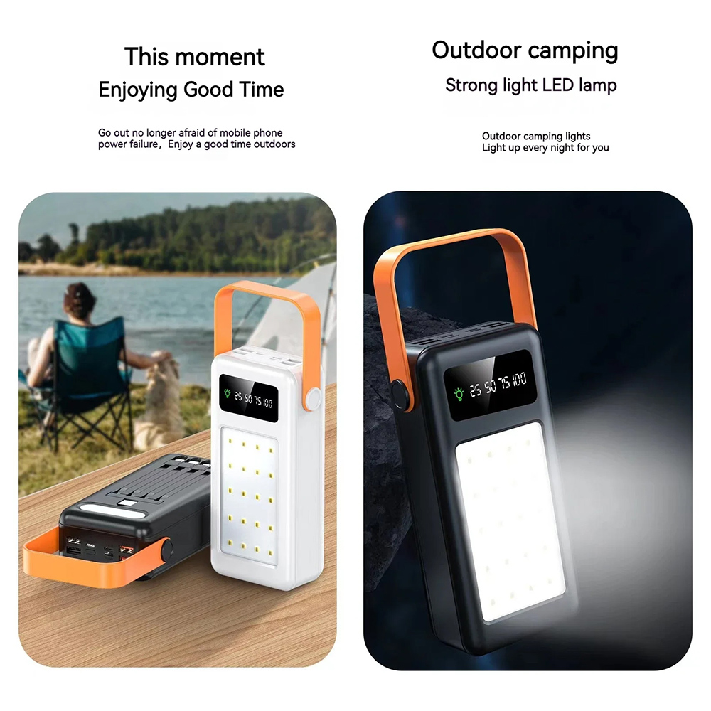 แบตเตอรี่สำรองพกพา 50000mAh 80 - Outdoor Camping Kit บทวิจารณ์และราคา