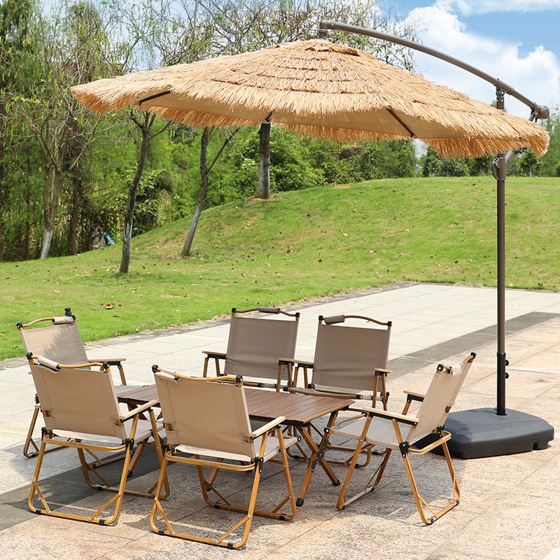 ร่มกันแดดกลางแจ้ง ร่มหญ้ามะอ้า - Outdoor Camping Umbrella บทวิจารณ์และราคา