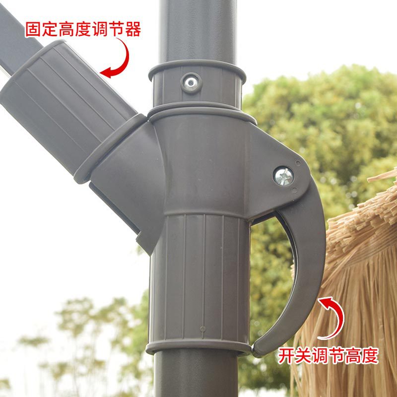ร่มกันแดดกลางแจ้ง ร่มหญ้ามะอ้า - Outdoor Camping Umbrella บทวิจารณ์และราคา