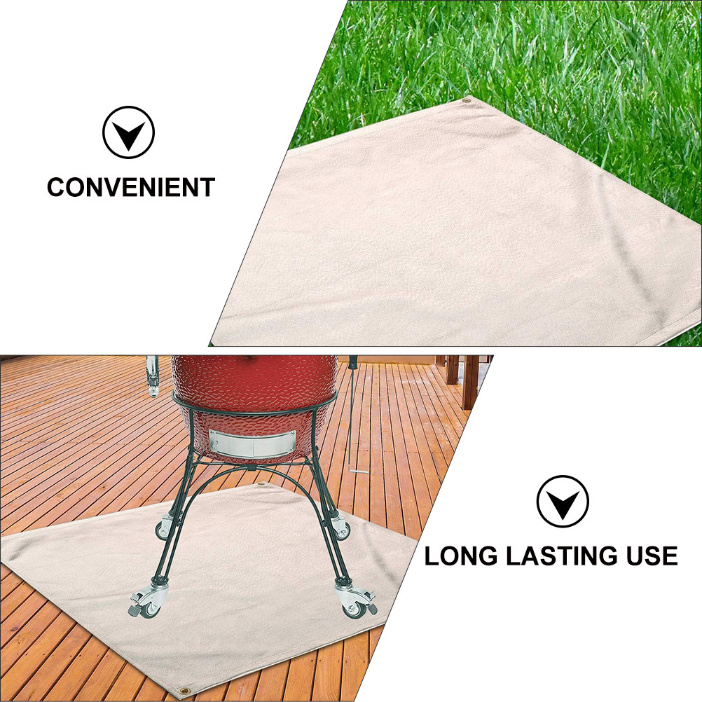 1 ชิ้น แผ่นรองเตาไฟกันไฟลุก สำ - Outdoor Camping Mat บทวิจารณ์และราคา