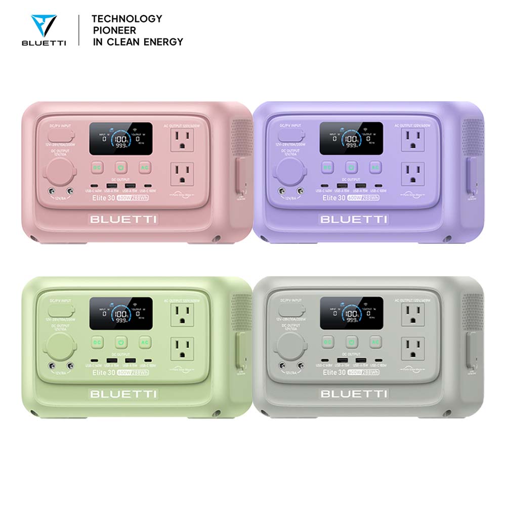 【รุ่นใหม่】BLUETTI Elite 30 V2  - Outdoor Camping Kit บทวิจารณ์และราคา