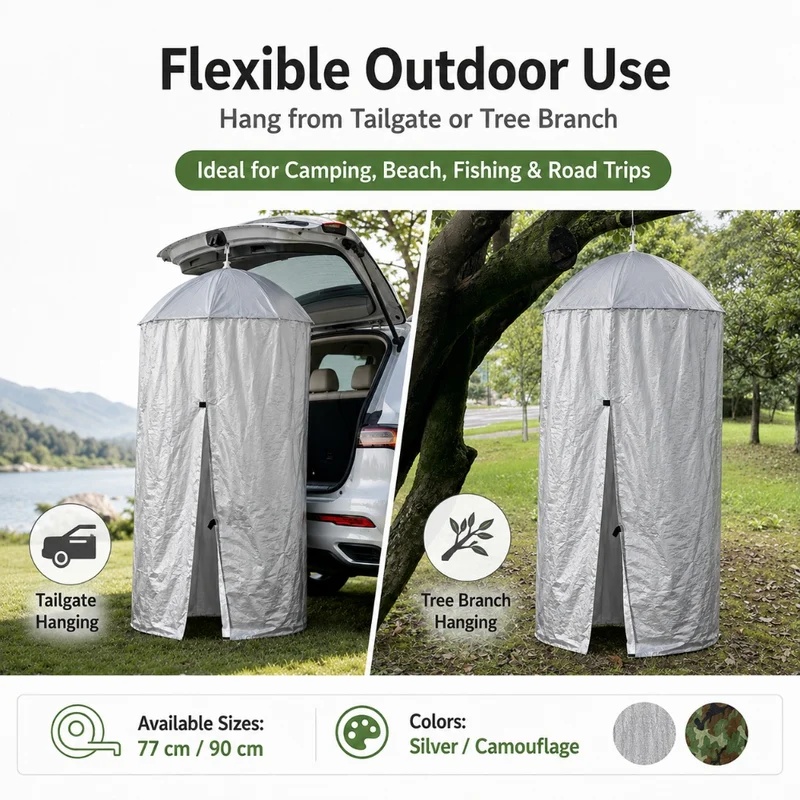 เต็นท์เปลี่ยนเสื้อผ้าแบบพกพาสำ - Outdoor Camping Automatic Quick Opening Tent บทวิจารณ์และราคา