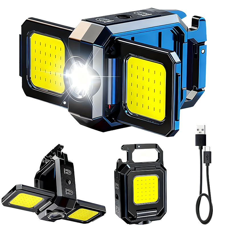 ไฟฉายขนาดเล็กพวงกุญแจไฟ COB ไฟ - Outdoor Camping Lantern บทวิจารณ์และราคา