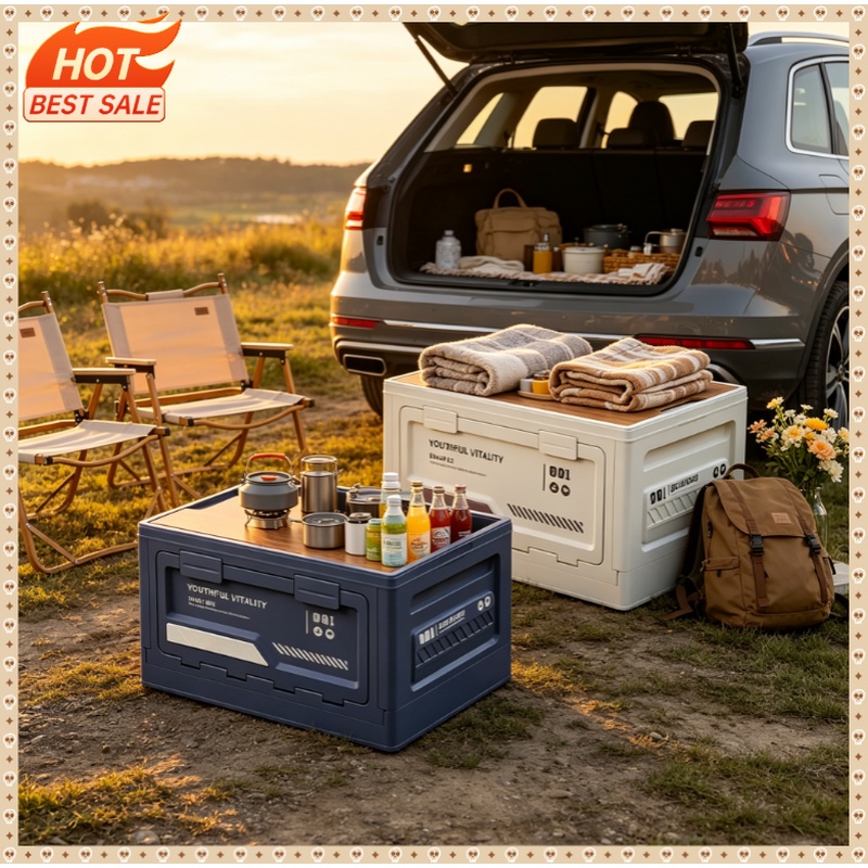กล่องเก็บของกลางแจ้ง กล่องพับไ - Outdoor Camping Stores บทวิจารณ์และราคา