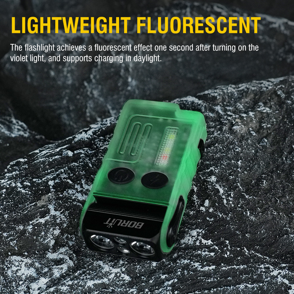 BORUiT V20 ไฟฉายพวงกุญแจ LED พ - Headlamp บทวิจารณ์และราคา