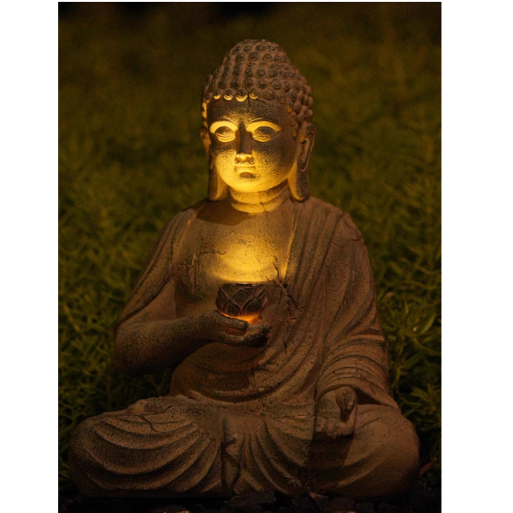 เรซิ่นพลังงานแสงอาทิตย์พระพุทธ - Outdoor Camping Japan บทวิจารณ์และราคา