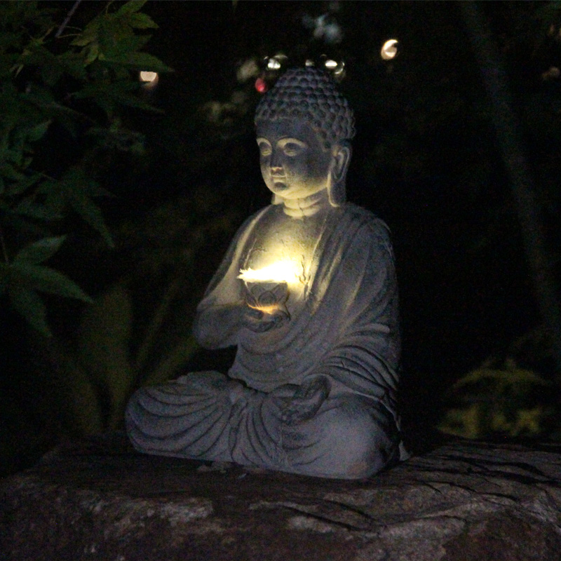 เรซิ่นพลังงานแสงอาทิตย์พระพุทธ - Outdoor Camping Japan บทวิจารณ์และราคา