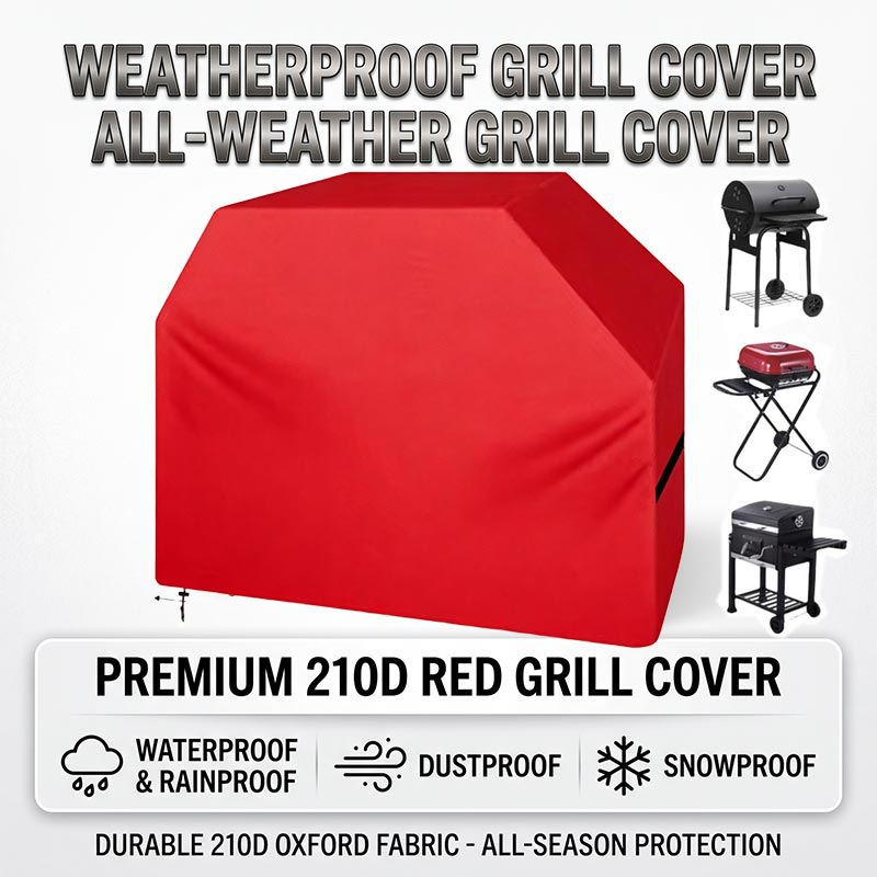 ผ้าคลุมเตาย่างบาร์บีคิว 210D ก - Outdoor Camping Bbq บทวิจารณ์และราคา
