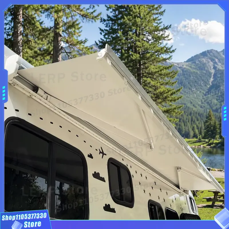 W5500 ผ้าใบกันแดด RV แบบควบคุม - Outdoor Camping Vehicle Wagon บทวิจารณ์และราคา