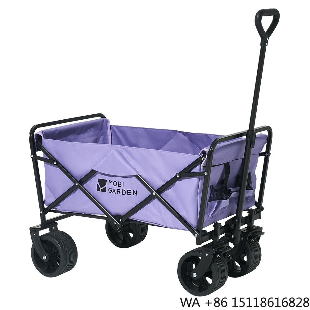 รถเข็นพับได้สี่ล้อ Mobi Garden - Outdoor Camping Vehicle Wagon บทวิจารณ์และราคา