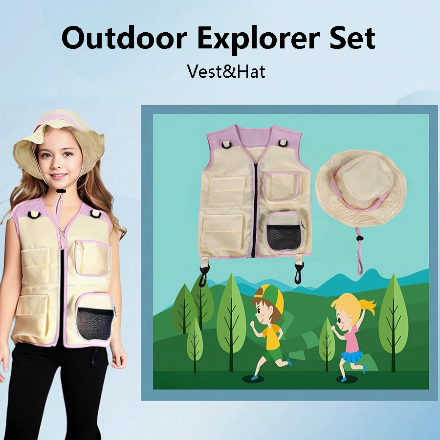 ชุดหมวกนักสำรวจสำหรับเด็ก, ชุด - Outdoor Camping Kids Activities บทวิจารณ์และราคา