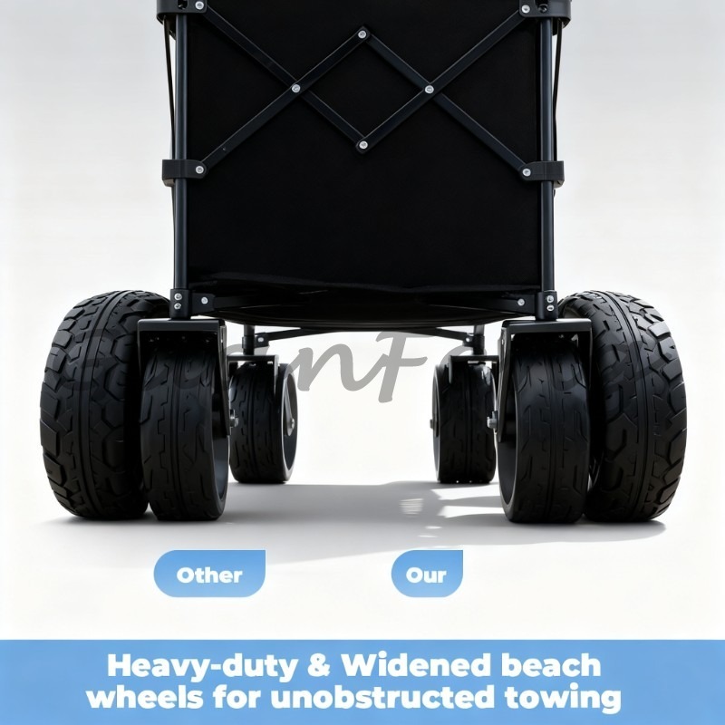 รถสเตชั่นวากอนพับได้อเนกประสงค - Outdoor Camping Vehicle Wagon บทวิจารณ์และราคา
