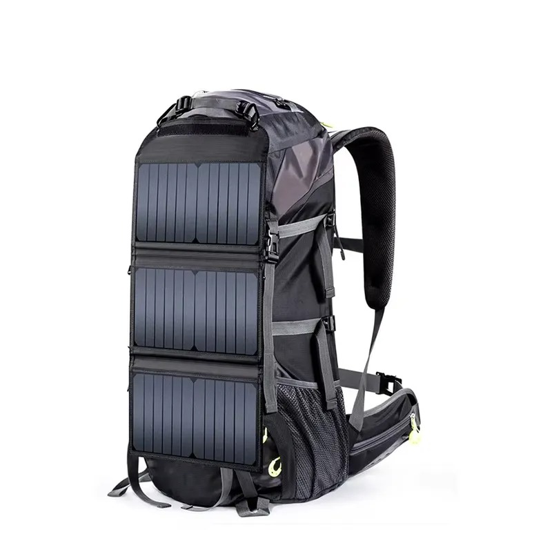 กระเป๋าเป้สะพายหลังติดแผงโซลาร - Outdoor Camping Backpack บทวิจารณ์และราคา