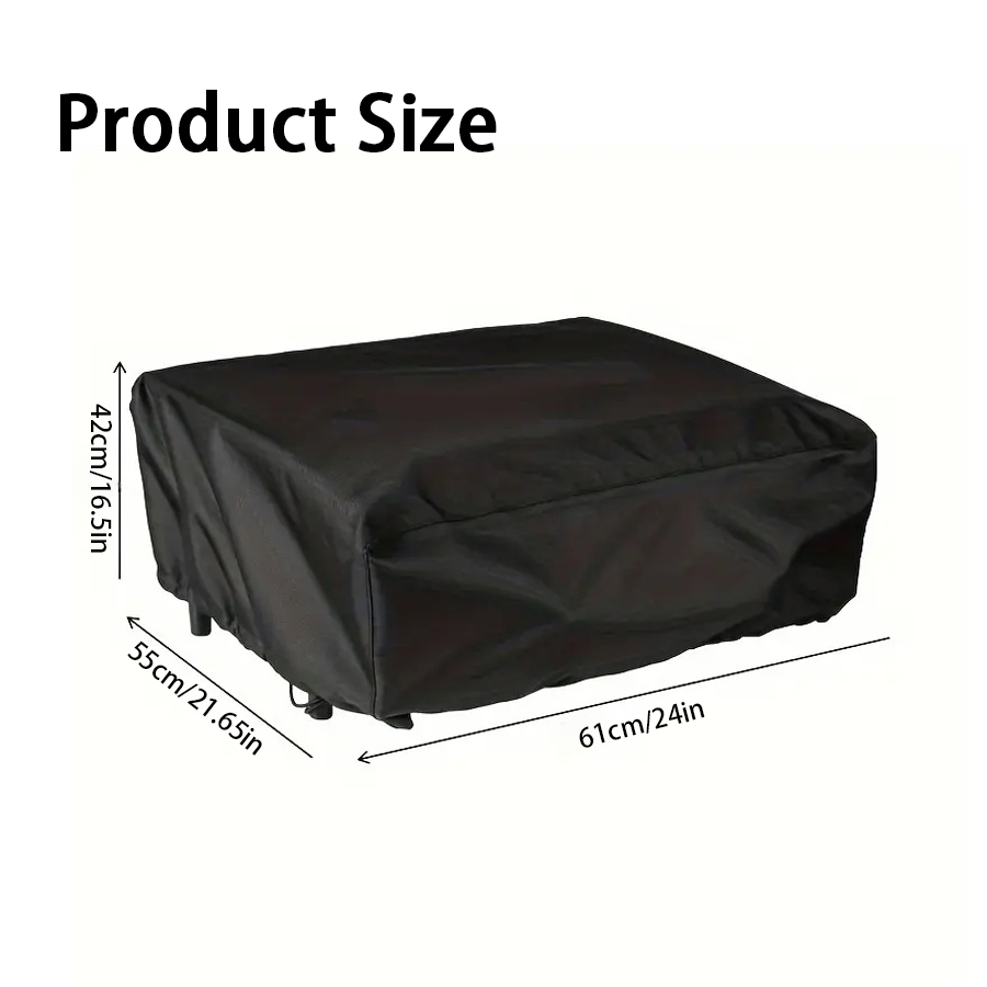 ฝาครอบป้องกันเตาอบสีดำ 1 ชิ้นพ - Outdoor Camping Bbq บทวิจารณ์และราคา