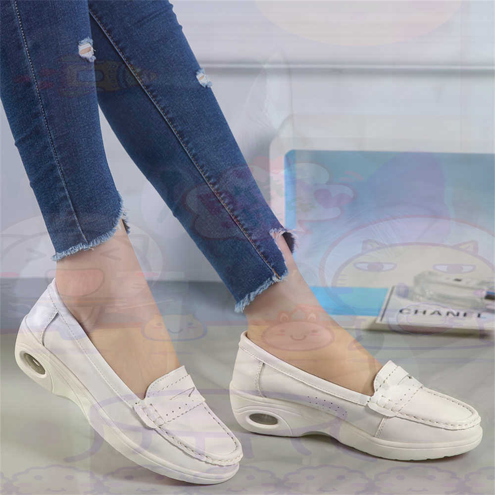 Soft SLIP-ON สตรีขนาดใหญ่รองเท - Outdoor Camping Light Ideas บทวิจารณ์และราคา