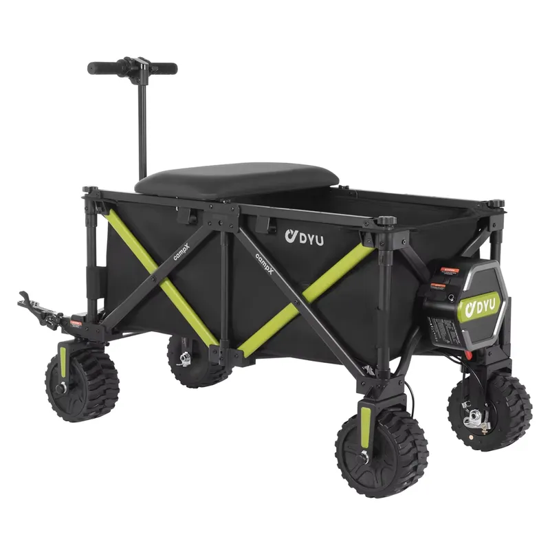รถเข็นแคมป์ปิ้งไฟฟ้าพับได้ DYU - Outdoor Camping Vehicle Wagon บทวิจารณ์และราคา