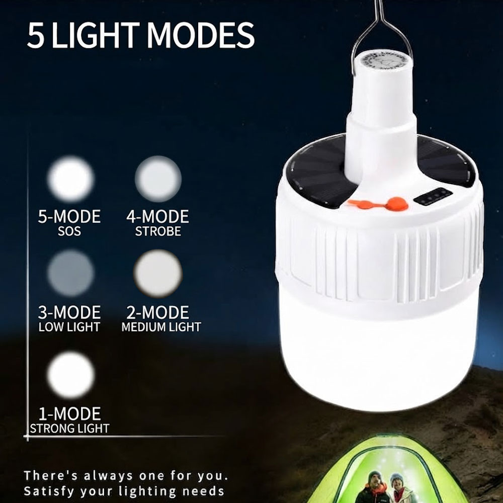 ไฟโซลาร์เซลล์ USB LED สำหรับใช - Outdoor Camping Light Ideas บทวิจารณ์และราคา