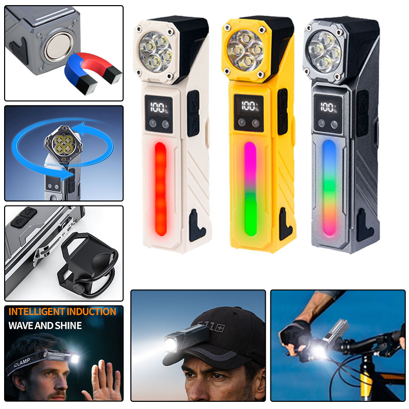 ไฟฉายมุมอเนกประสงค์ JIASHUAIXI - Headlamp บทวิจารณ์และราคา