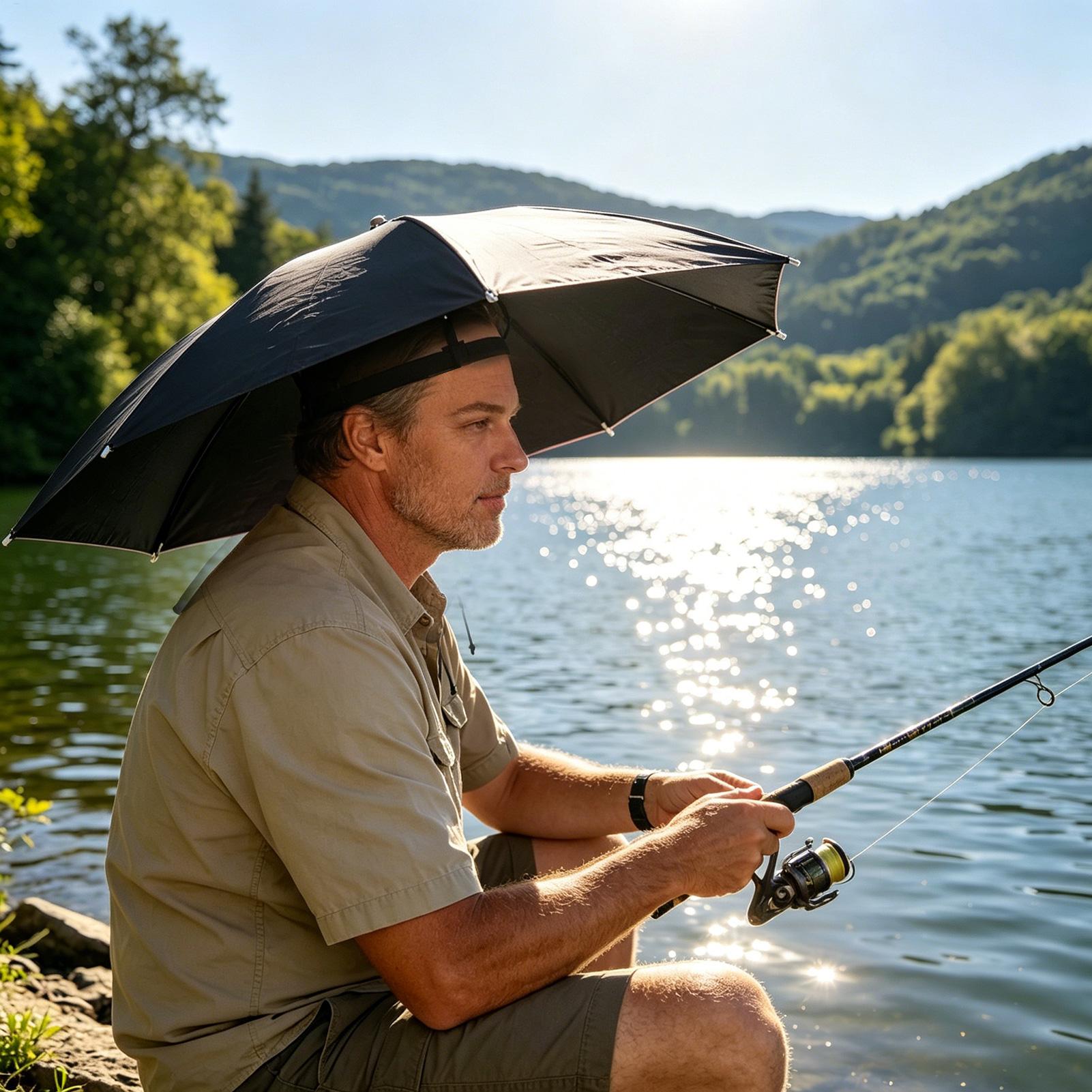 หมวกพับได้แบบกันน้ำ หมวกคลุมศี - Outdoor Camping Umbrella บทวิจารณ์และราคา